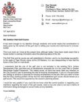 Salford City Mayor Letter To Swinton Golf Club